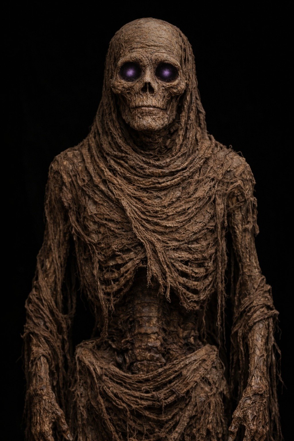 O Guardião - Uma figura esquelética envolta em trapos