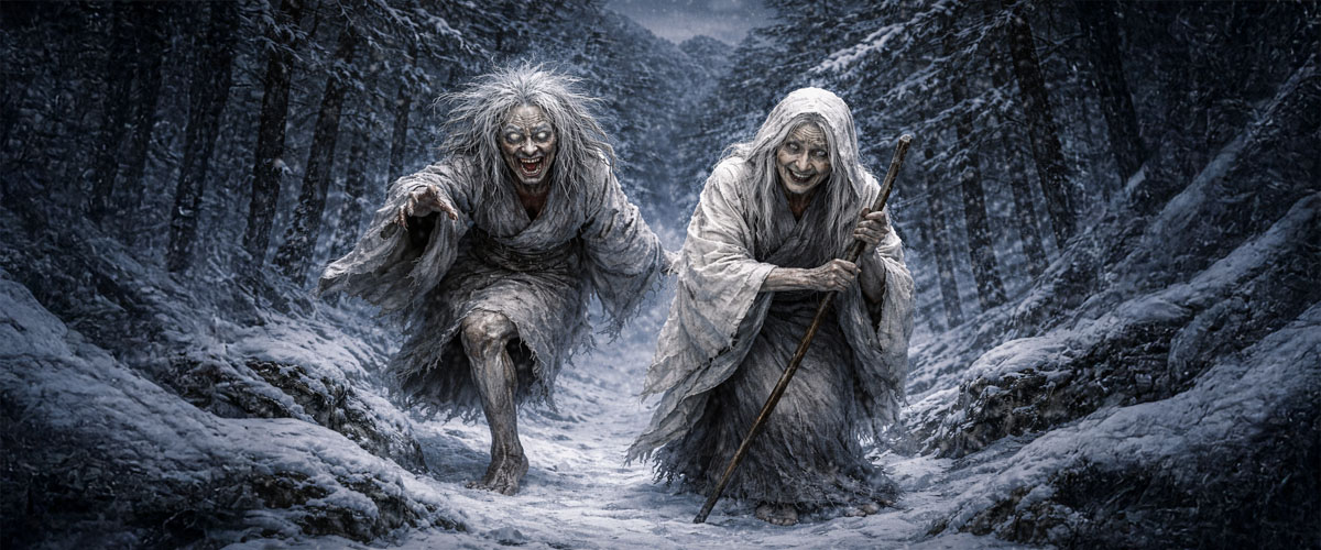 <p>Velhas da Neve — <i>Yukinba </i>e <i>Yukifuriba</i></p>