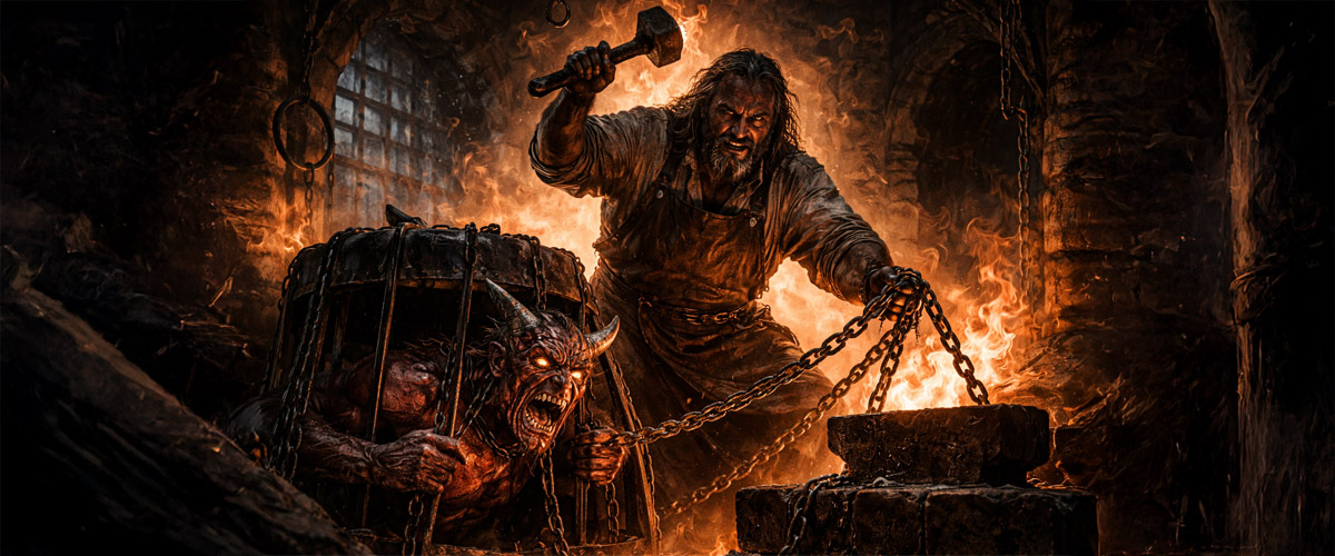 <p>O Ferreiro — <i>Errementari</i></p>